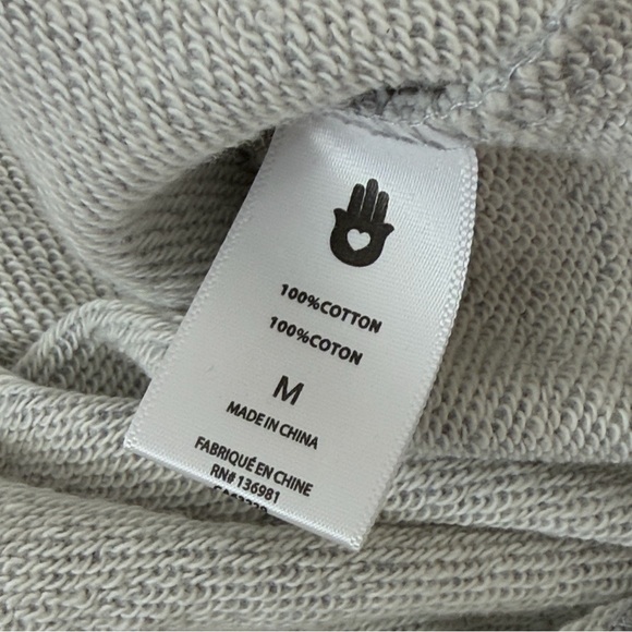 NWT Yogasix Spiritual Gangster Brigette Raglan Sweatshirt - Picture 10 of 10